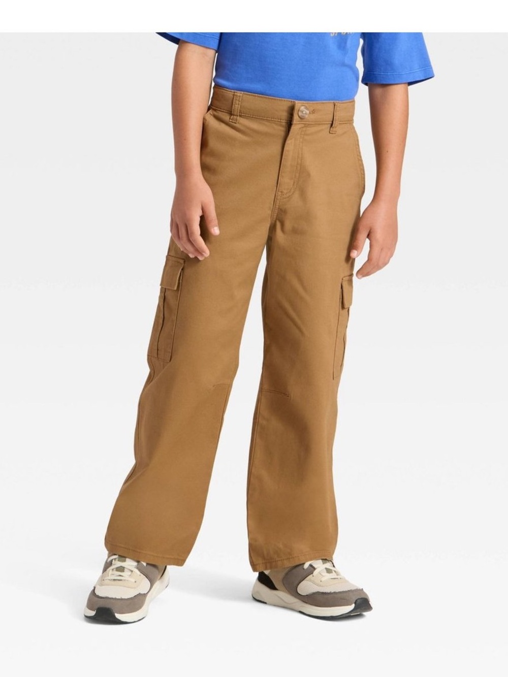 Cat & Jack NWT Tan Cargo Pants for Kids
